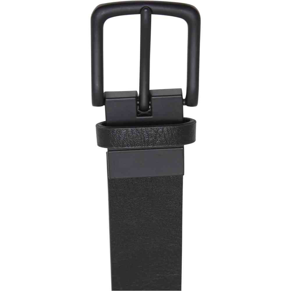 Urban Classics - Rotate Buckle Gürtel - Schwarz/Braun